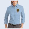 Ladies-3/4 Sleeve Easy Care Shirt Thumbnail