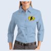 Ladies-3/4 Sleeve Easy Care Shirt Thumbnail