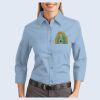 Ladies-3/4 Sleeve Easy Care Shirt Thumbnail