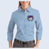 Ladies-3/4 Sleeve Easy Care Shirt Thumbnail