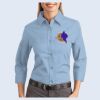 Ladies-3/4 Sleeve Easy Care Shirt Thumbnail