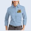 Ladies-3/4 Sleeve Easy Care Shirt Thumbnail