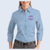 Ladies-3/4 Sleeve Easy Care Shirt Thumbnail