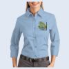 Ladies-3/4 Sleeve Easy Care Shirt Thumbnail