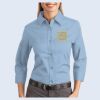 Ladies-3/4 Sleeve Easy Care Shirt Thumbnail