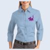 Ladies-3/4 Sleeve Easy Care Shirt Thumbnail