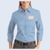 Ladies-3/4 Sleeve Easy Care Shirt Thumbnail