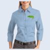 Ladies-3/4 Sleeve Easy Care Shirt Thumbnail