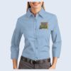 Ladies-3/4 Sleeve Easy Care Shirt Thumbnail
