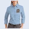 Ladies-3/4 Sleeve Easy Care Shirt Thumbnail