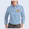 Ladies-3/4 Sleeve Easy Care Shirt Thumbnail