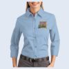 Ladies-3/4 Sleeve Easy Care Shirt Thumbnail