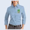 Ladies-3/4 Sleeve Easy Care Shirt Thumbnail
