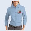 Ladies-3/4 Sleeve Easy Care Shirt Thumbnail