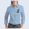 Ladies-3/4 Sleeve Easy Care Shirt Thumbnail