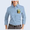 Ladies-3/4 Sleeve Easy Care Shirt Thumbnail