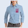 Ladies-3/4 Sleeve Easy Care Shirt Thumbnail