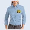 Ladies-3/4 Sleeve Easy Care Shirt Thumbnail