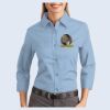 Ladies-3/4 Sleeve Easy Care Shirt Thumbnail