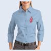 Ladies-3/4 Sleeve Easy Care Shirt Thumbnail