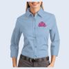 Ladies-3/4 Sleeve Easy Care Shirt Thumbnail