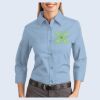 Ladies-3/4 Sleeve Easy Care Shirt Thumbnail