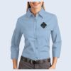 Ladies-3/4 Sleeve Easy Care Shirt Thumbnail