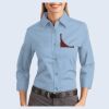 Ladies-3/4 Sleeve Easy Care Shirt Thumbnail