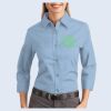 Ladies-3/4 Sleeve Easy Care Shirt Thumbnail