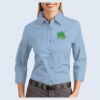 Ladies-3/4 Sleeve Easy Care Shirt Thumbnail