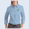 Ladies-3/4 Sleeve Easy Care Shirt Thumbnail