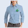Ladies-3/4 Sleeve Easy Care Shirt Thumbnail