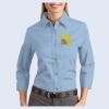 Ladies-3/4 Sleeve Easy Care Shirt Thumbnail