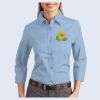 Ladies-3/4 Sleeve Easy Care Shirt Thumbnail