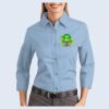Ladies-3/4 Sleeve Easy Care Shirt Thumbnail