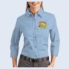 Ladies-3/4 Sleeve Easy Care Shirt Thumbnail