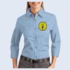 Ladies-3/4 Sleeve Easy Care Shirt Thumbnail
