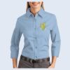 Ladies-3/4 Sleeve Easy Care Shirt Thumbnail