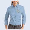 Ladies-3/4 Sleeve Easy Care Shirt Thumbnail