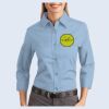 Ladies-3/4 Sleeve Easy Care Shirt Thumbnail