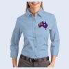 Ladies-3/4 Sleeve Easy Care Shirt Thumbnail