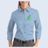 Ladies-3/4 Sleeve Easy Care Shirt Thumbnail