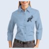 Ladies-3/4 Sleeve Easy Care Shirt Thumbnail