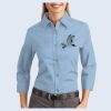 Ladies-3/4 Sleeve Easy Care Shirt Thumbnail
