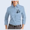 Ladies-3/4 Sleeve Easy Care Shirt Thumbnail