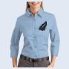 Ladies-3/4 Sleeve Easy Care Shirt Thumbnail