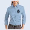 Ladies-3/4 Sleeve Easy Care Shirt Thumbnail