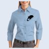 Ladies-3/4 Sleeve Easy Care Shirt Thumbnail