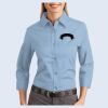 Ladies-3/4 Sleeve Easy Care Shirt Thumbnail