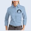 Ladies-3/4 Sleeve Easy Care Shirt Thumbnail